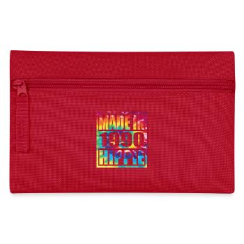 Anniversaire hippie 1990 - Trousse - rouge - Devant