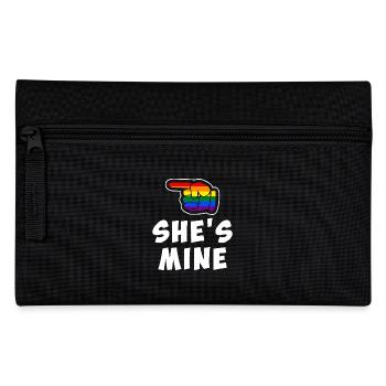 Elle est à moi | Fierté LGBT - Trousse - noir - Devant