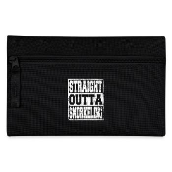 Snorkeling Diving Divers - Pencil Case - black - Front