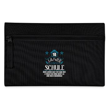 Realschule bestanden Realschulabschluss 2022 - Federtasche - Schwarz - Vorne