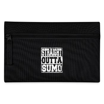 Sumo Spruch lustig - Federtasche - Schwarz - Vorne