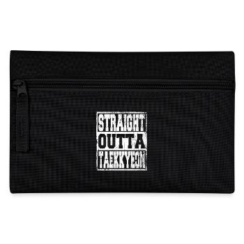 Taekkyeon saying funny - Pencil Case - black - Front
