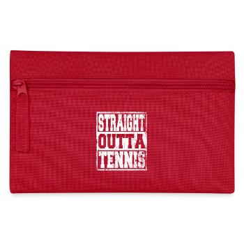 Le tennis dit drôle - Trousse - rouge - Devant