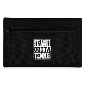 Tennis saying funny - Pencil Case - black - Front