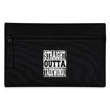 Taekwondo saying funny - Pencil Case - black - Front