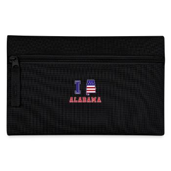 Alabama USA I love Albama - Pencil Case - black - Front
