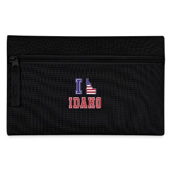 Idaho USA I love Albama - Pencil Case - black - Front
