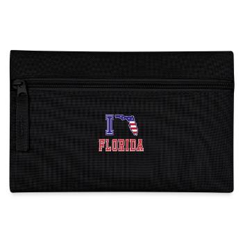 Florida USA I love Albama - Pencil Case - black - Front