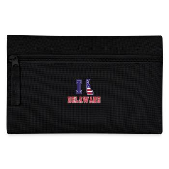 Delaware USA I love Albama - Federtasche - Schwarz - Vorne