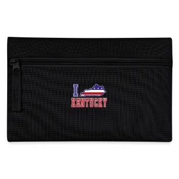Kentucky USA I love Albama - Federtasche - Schwarz - Vorne