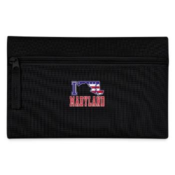 Maryland USA I love Albama - Pencil Case - black - Front