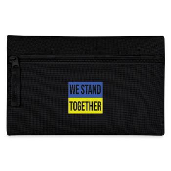 Ukraine We stand Together - Pencil Case - black - Front