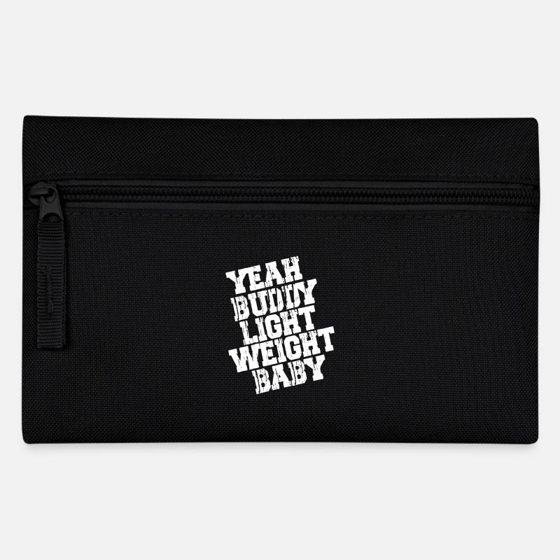 YEAH BUDDY LIGHT WEIGHT BABY - Ronnie Coleman - Federtasche - Schwarz