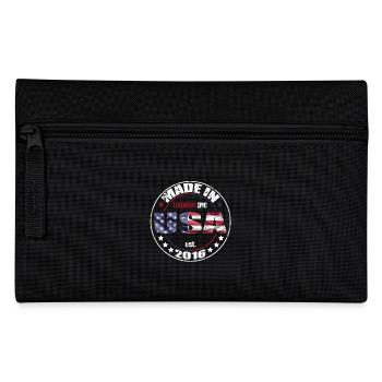 Birthday Saying Born USA 2016 - Pencil Case - black - Front