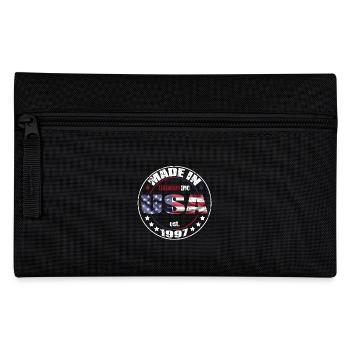 Geburtstag Spruch geboren USA 1997 - Federtasche - Schwarz - Vorne