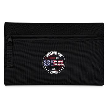 Birthday Saying born USA 2000 - Pencil Case - black - Front