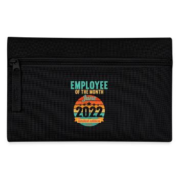 Employee of the Month June 2022 - Pencil Case - black - Front
