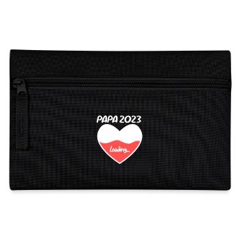 Papa 2023 - Vater 2023 loading - Federtasche - Schwarz - Vorne
