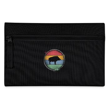 Wild boar - Pencil Case - black - Front