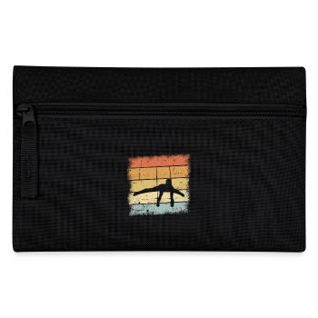 Gymnastics Retro - Pencil Case - black - Front
