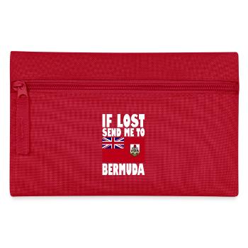 Drapeau des Bermudes - Trousse - rouge - Devant