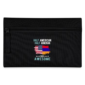 Halb Amerikaner Halb Armenier - Federtasche - Schwarz - Vorne