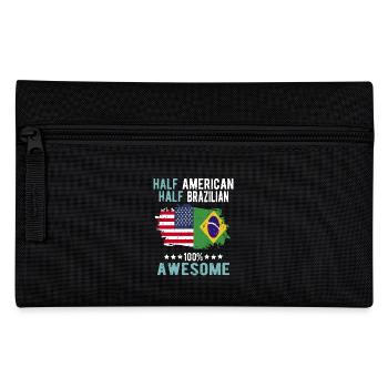 Moitié américain moitié brésilien - Trousse - noir - Devant