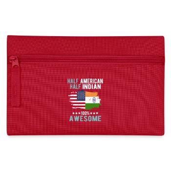 Mi-Américain, mi-Indien - Trousse - rouge - Devant