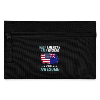 Moitié Américain Moitié Néo-Zélandais - Trousse - noir - Devant