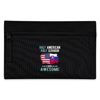 Halb Amerikaner Halb Slowake - Federtasche - Schwarz - Vorne