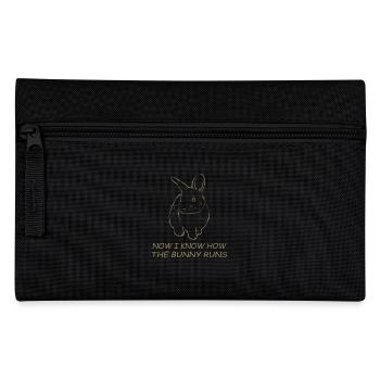 Denglisch Jetzt weiß ich wie der Hase läuft - Federtasche - Schwarz - Vorne