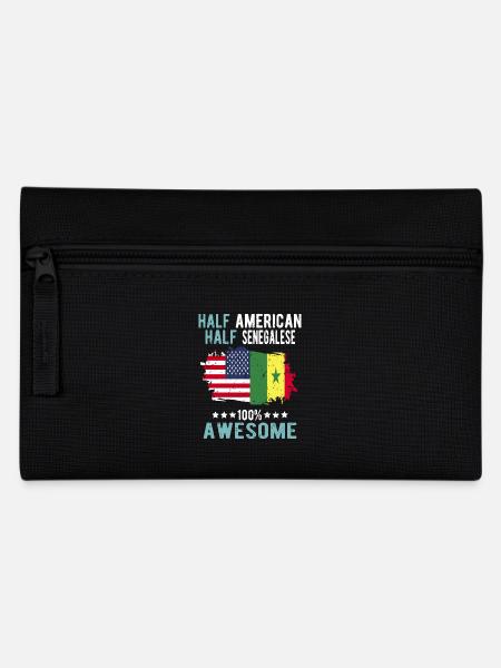 Moitié américain moitié sénégalais - Trousse - noir