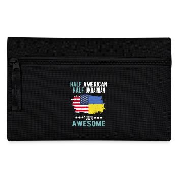 Halb Amerikaner Halb Ukrainer - Federtasche - Schwarz - Vorne