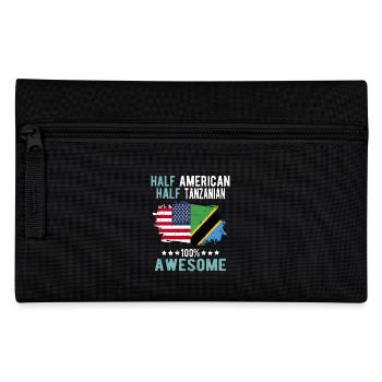 Moitié américain moitié tanzanien - Trousse - noir - Devant