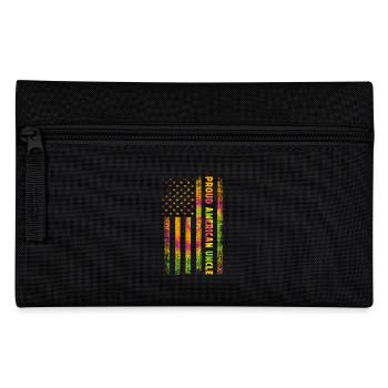 America Uncle - Pencil Case - black - Front