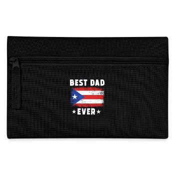 Père portoricain Meilleur père de tous les temps - Trousse - noir - Devant