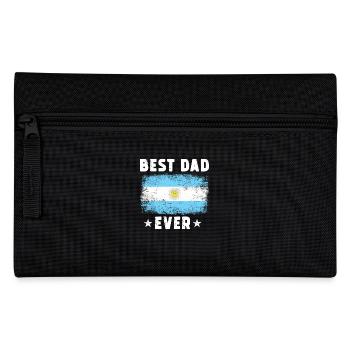 Argentiner Papa Best Dad ever - Federtasche - Schwarz - Vorne