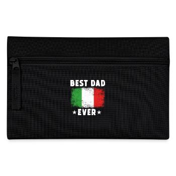 Italiener Vater Best Dad ever Italien Papa - Federtasche - Schwarz - Vorne