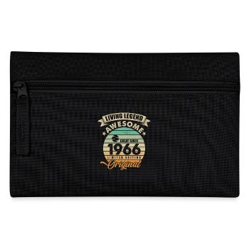 1966 Birthday Retro Orginal - Pencil Case - black - Front
