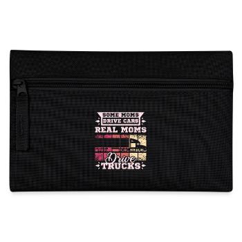 Moms drive trucks - Pencil Case - black - Front