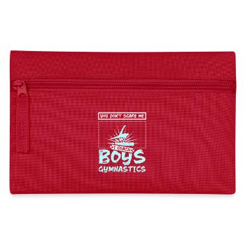 You don't scare me I coach boys gymnastics - Pencil Case - red - Front