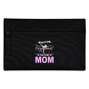 My favorite gymnast calls me mom - Federtasche - Schwarz - Vorne