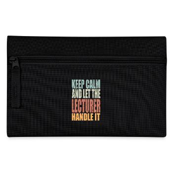 Keep Calm Éditeur Disant Éditeur Cadeau - Trousse - noir - Devant