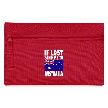 Drapeau de l’Australie - Trousse - rouge - Devant