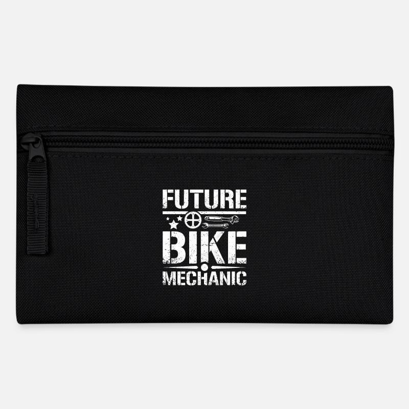 Future bike mechanic - Pencil Case - black