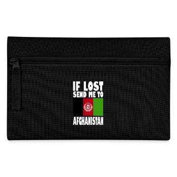 Slogan du drapeau afghan - Trousse - noir - Devant
