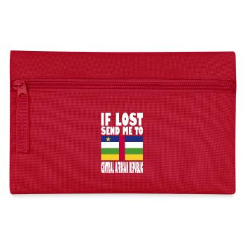 Drapeau de la République centrafricaine - Trousse - rouge - Devant
