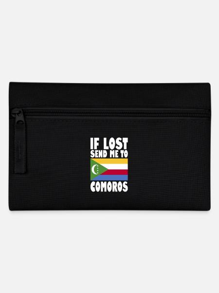 Le drapeau des Comores - Trousse - noir