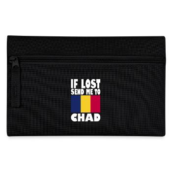 Drapeau du Tchad - Trousse - noir - Devant