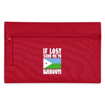 Drapeau de Djibouti - Trousse - rouge - Devant